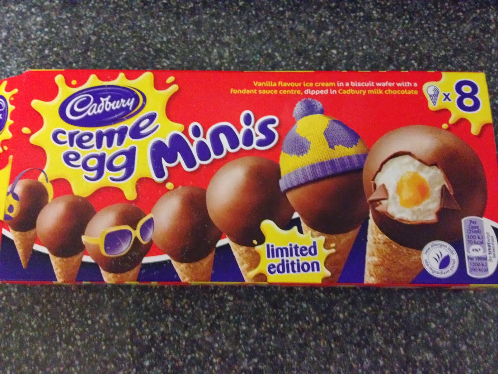 A Review A Day Today's Review Creme Egg Mini Ice Creams