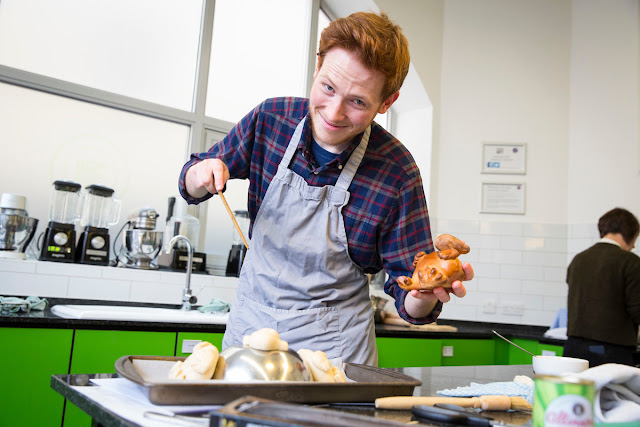Andrew Smyth with his Niffler Breads 