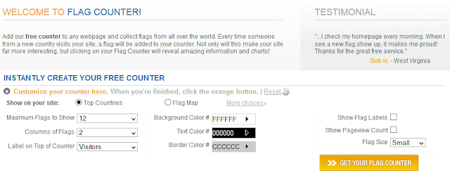 Cara Memasang Flag Counter Di Blog Memasang Flag Counter