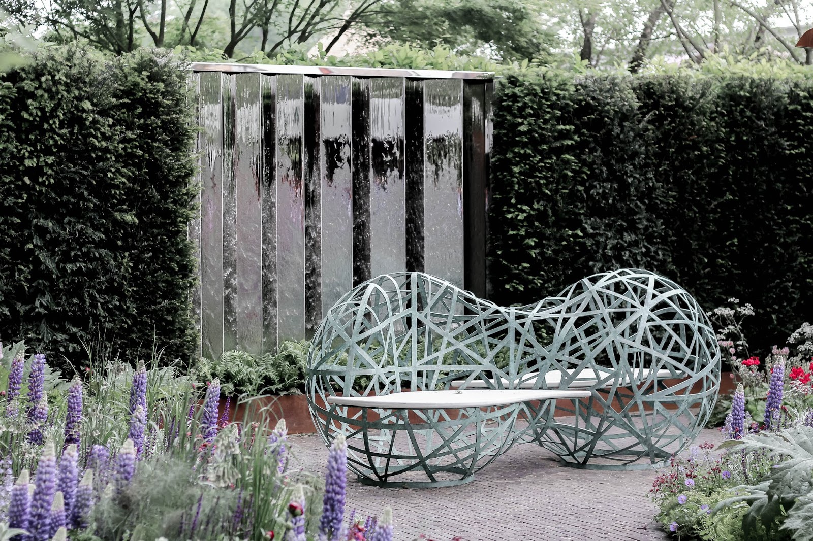 The David Harber and Savills Garden Exhibit Chelsea Flower Show 2018 The David Harber and Savills Garden Exhibit