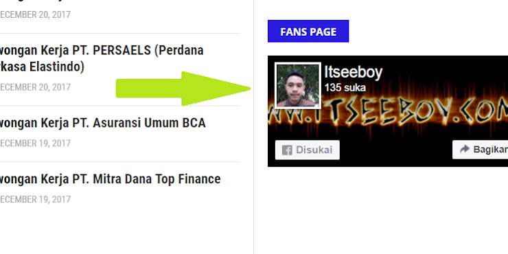 Cara Membuat Sticky Widget Disidebar Blog