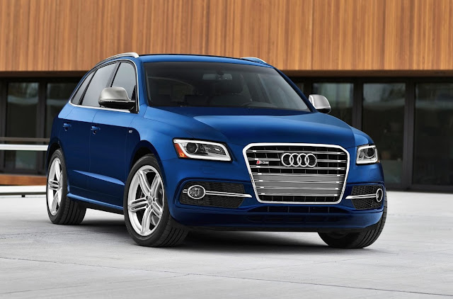SQ5 2015 Audi SQ5 blue