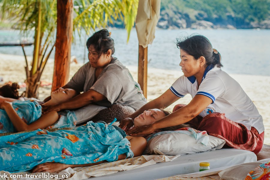Тайский массаж на Пангане