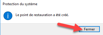 Trucs et astuces Windows 10 - Un raccourci pour créer un Point de restauration du système dans Windows 10 Trucs et astuces Windows 10 - Un raccourci pour créer un Point de restauration du système dans Windows 10