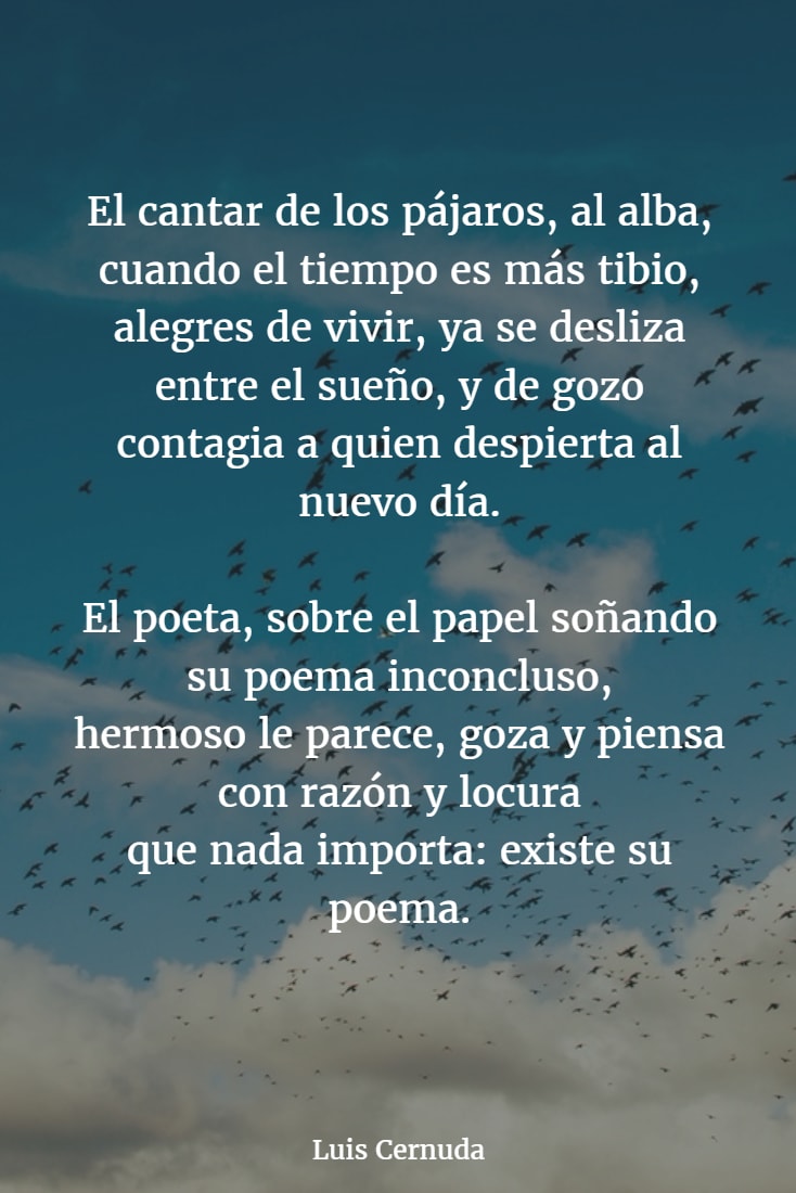 Resultado de imagen de poemas Luis Cernuda