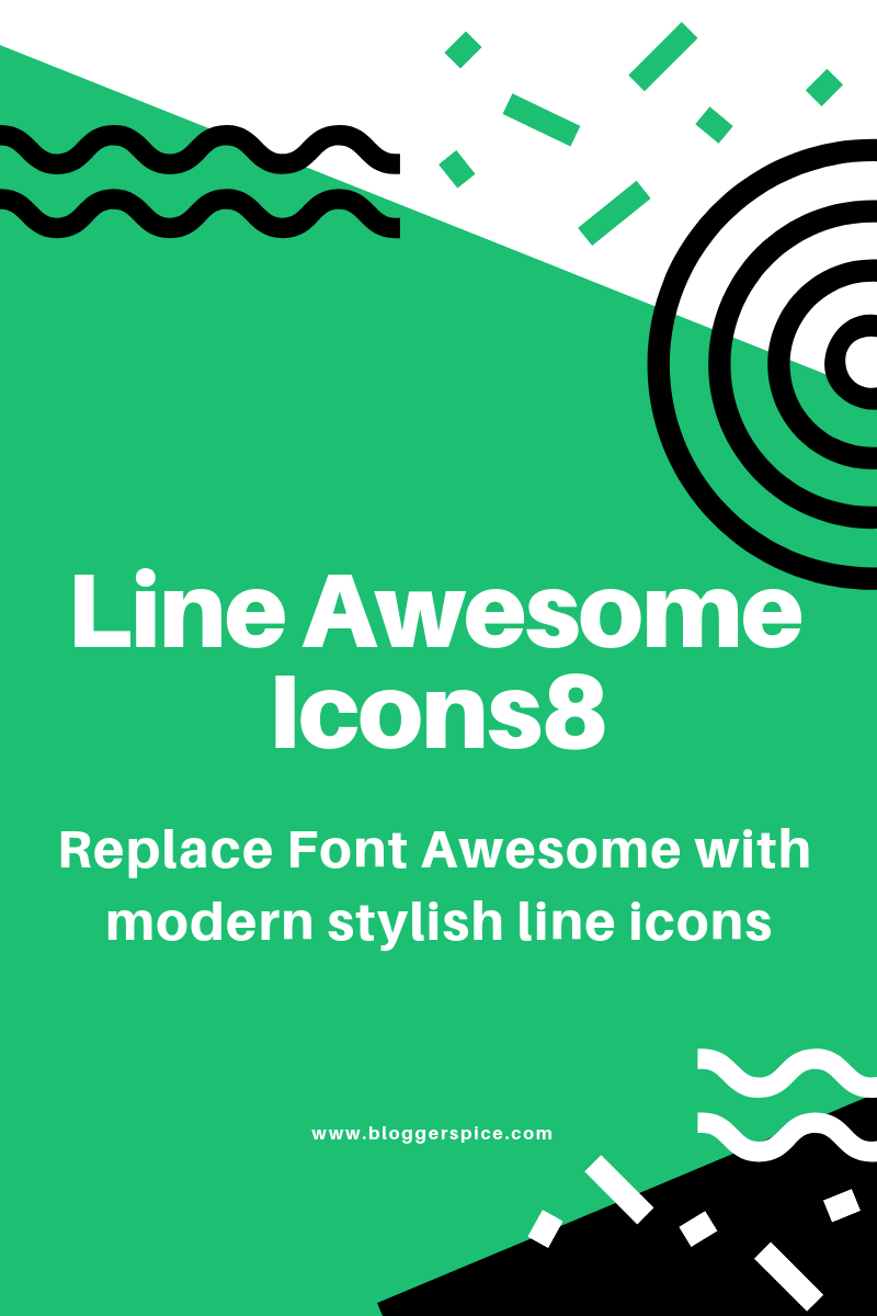 Line Awesome - Icons8 Replace Font Awesome with modern stylish line icons Line Awesome - Icons8