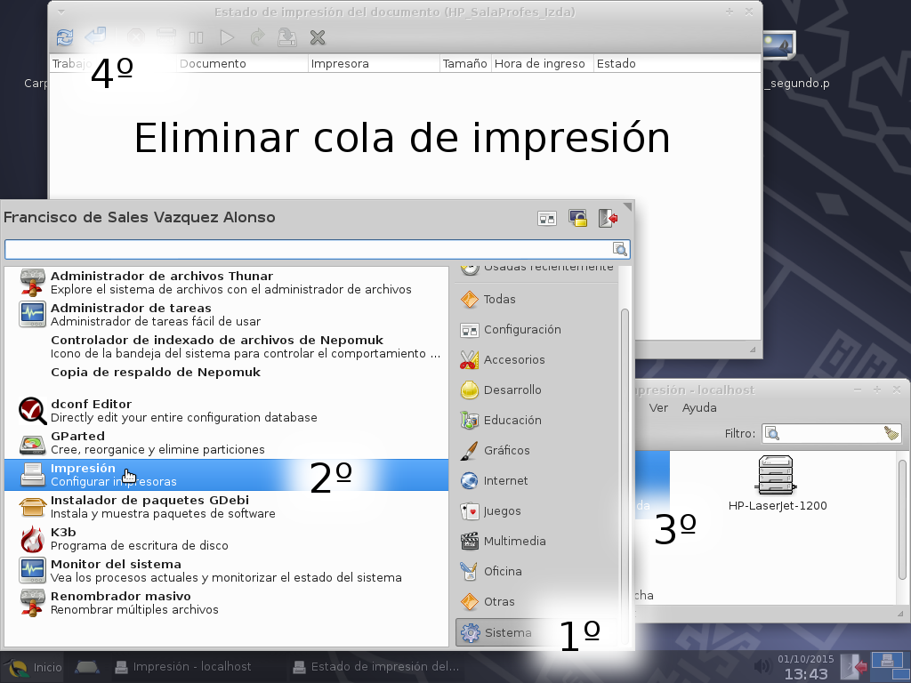 Las Tic's en el Chamizo Eliminar