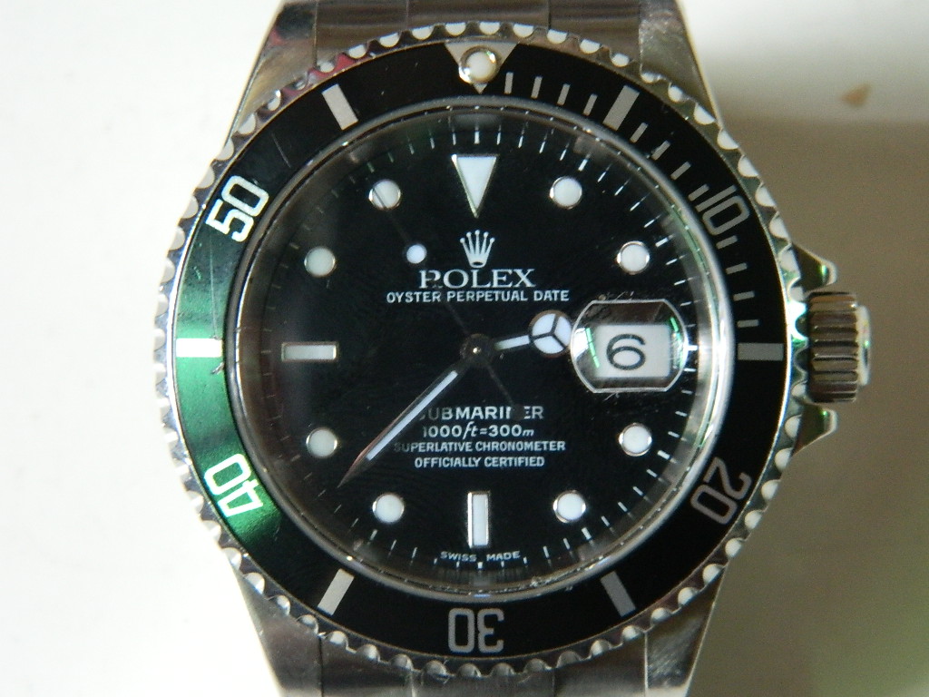 rolex submariner 2001 model
