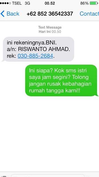 Balasan Kocak SMS Penipuan Balasan Kocak SMS Penipuan