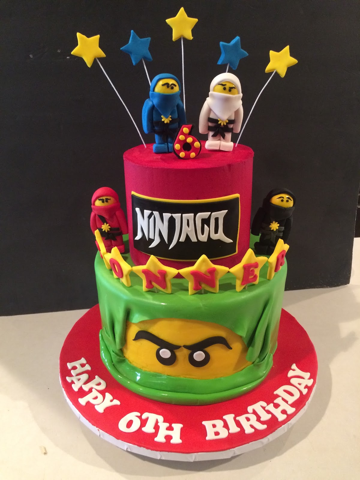 Frosted Insanity: Ninjago Cake