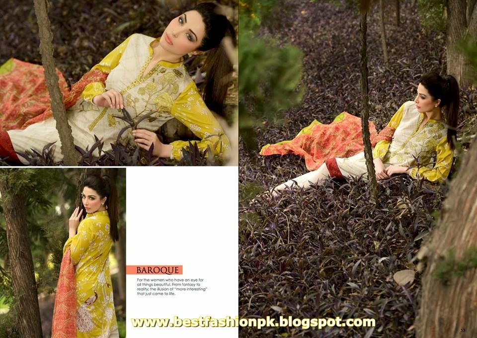 Sobia Nazir Lawn Collection 2014 Volum 1