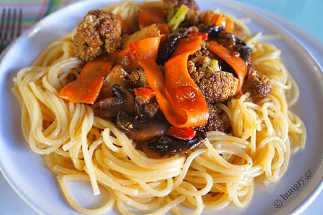 Spaghetti with Vegetables