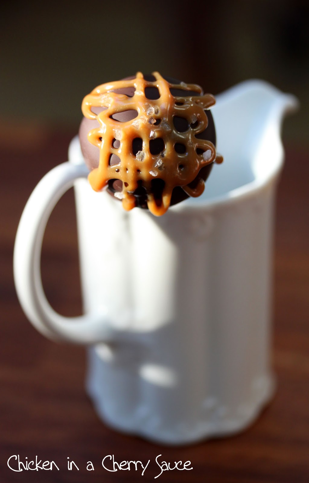 Chicken in a Cherry Sauce Salted