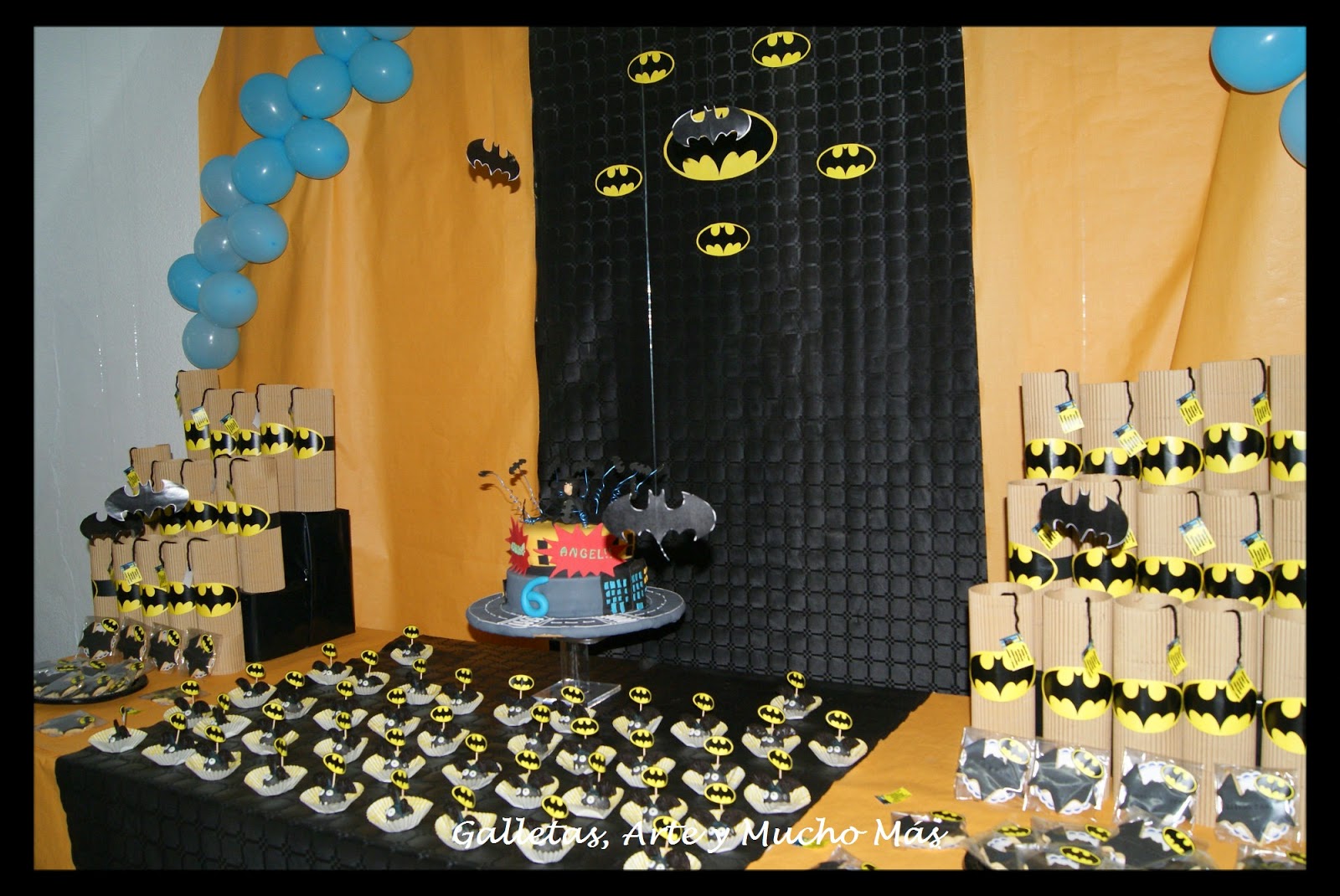 Galletas, Arte y Mucho Más: Cumpleaños de Batman 