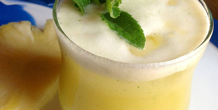 अननस थंडाई - पाककला | Pineapple Thandai - Recipe