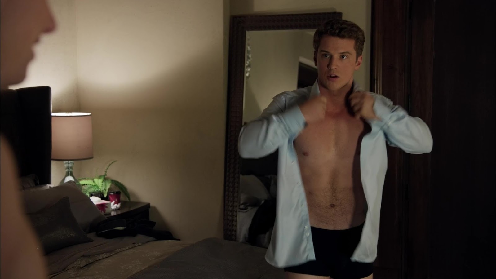 Freddie Stroma and Tom Brittney shirtless in UnREAL 1-03 "Mother"...