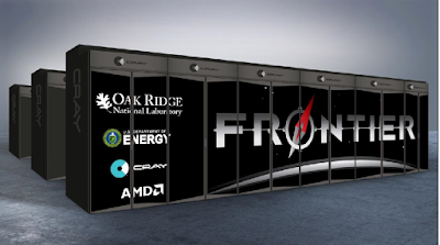 Sistem Frontier dengan AMD dan Cray