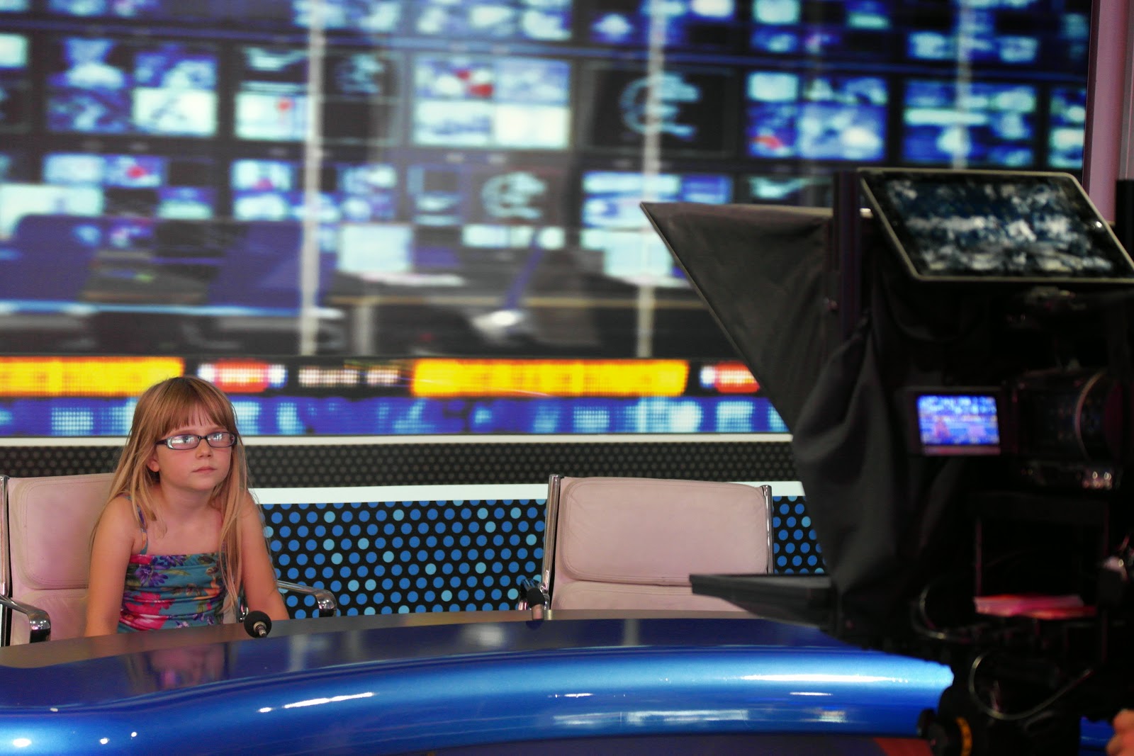 Me and my shadow: Sky Sports at the Sky Studio O2