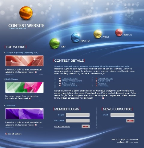 website templates