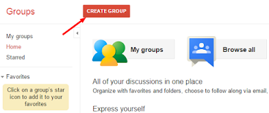 Membuat dan Memasang Google Groups di Blogspot