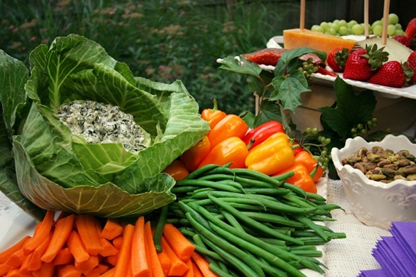 como fazer festa vegetariana