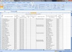 Contoh Rekapitulasi Data Sumbangan Siswa Miskin (Bsm) Tahun 2016-2017
Format Microsoft Excel