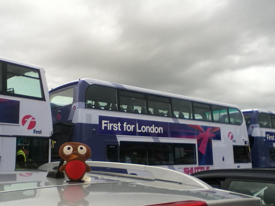 Robin also had his first go on the official Park and Ride.
