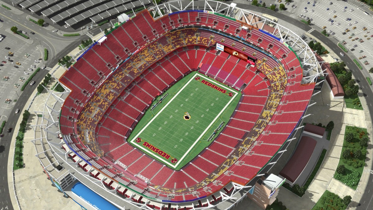 Redskins Fedex Field Seating Chart