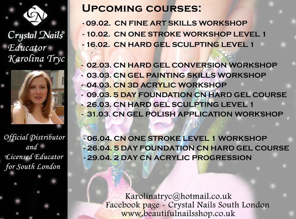 ***NAIL ART *** ACRYLIC *** UV GEL NAILS EXTENSION ***CRYSTAL NAILS