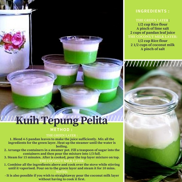 KUIH TEPUNG PELITA RECIPE