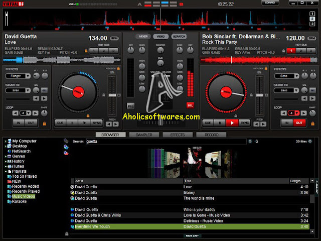 Latest Atomix VirtualDJ Pro + Keys Free Download VirtualDJ Pro is a DJ software used by DJs to replace their turntables and CD players, and use digital music instead of vinyl and CDs.