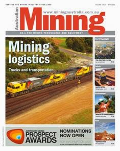 Australian Mining - May 2013 | ISSN 0004-976X | TRUE PDF | Mensile | Professionisti | Impianti | Lavoro | Distribuzione
Established in 1908, Australian Mining magazine keeps you informed on the latest news and innovation in the industry.