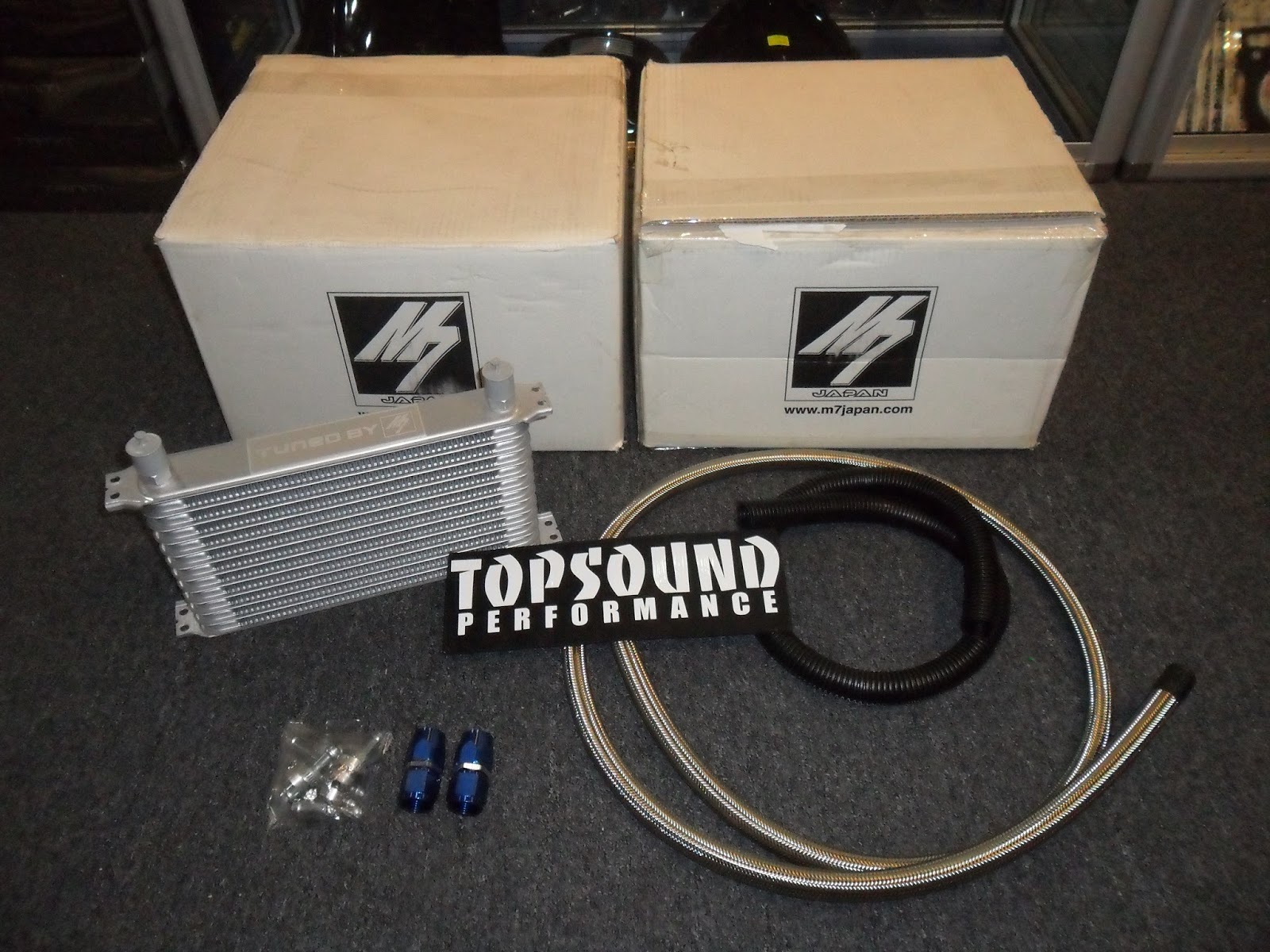 TOPSOUND PERFORMANCE M7 super street atf cooler kit