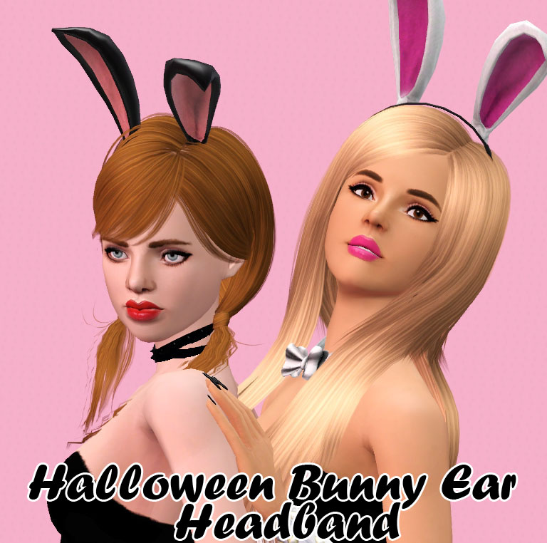 Bunny ears sims 4 cc 🍓 Easter Bunny Girl Costume for The Sim