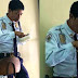 Nakakabilib talaga ang Security Guard na Ito matapos Siyang Makitang Kumakain nang Nakatayo! Alamin ang buong Kwento!