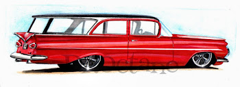 Chevy Impala Wagon 1959 by Dr.Octane