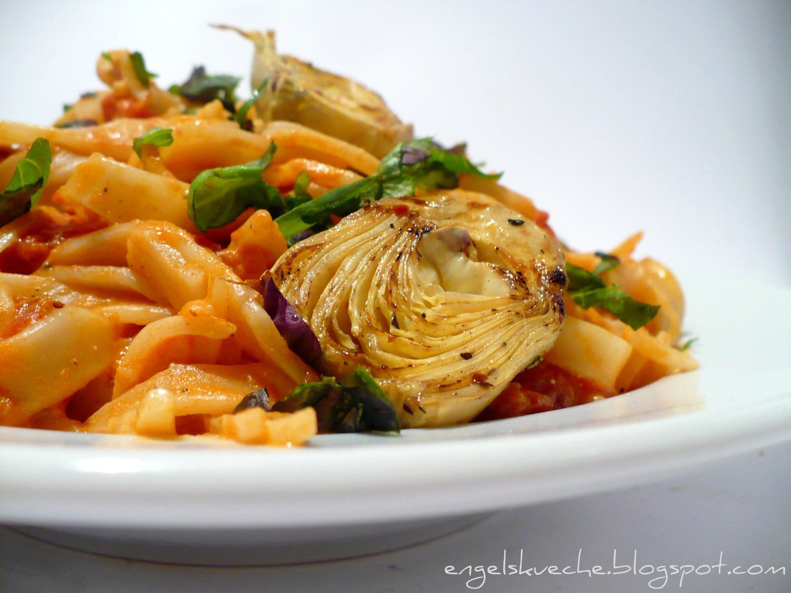 Essen aus Engelchens Küche: Taglialette in cremiger Tomatensauce mit ...