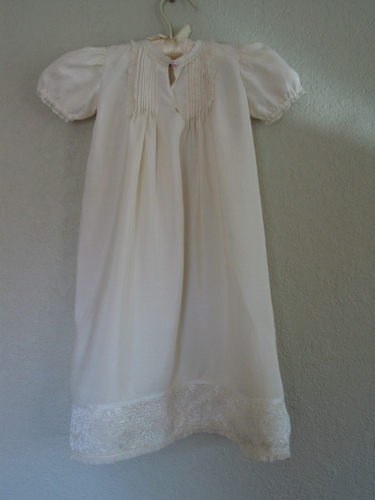 JillyBeJoyful A Bit More Ancient History The Christening Gown