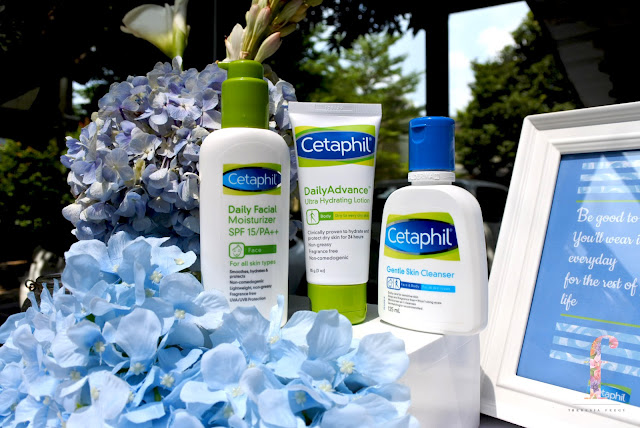 CETAPHIL DAILY FACIAL MOISTURIZER contains SPF 15 to protect the skin away from the UV rays. It is to prevent aging on your skin. It is lightweight and it absorb into the skin very quickly.CETAPHIL DAILY ADVANCE LOTION contains 5 main ingredients for moisturizing the skin instantly and to protect the skin for 24hr especially for sensitive and dry skin. There is no scent and this is in a form of a lightweight cream.