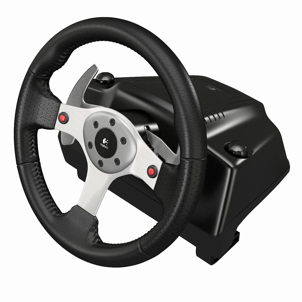 Logitech G25 Race steering wheel 3d model