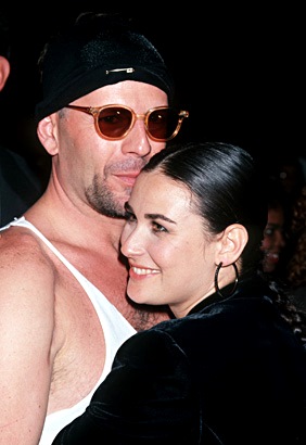 Demi Moore y Bruce Willis Foto de Demi Moore abrazando a Bruce Willis