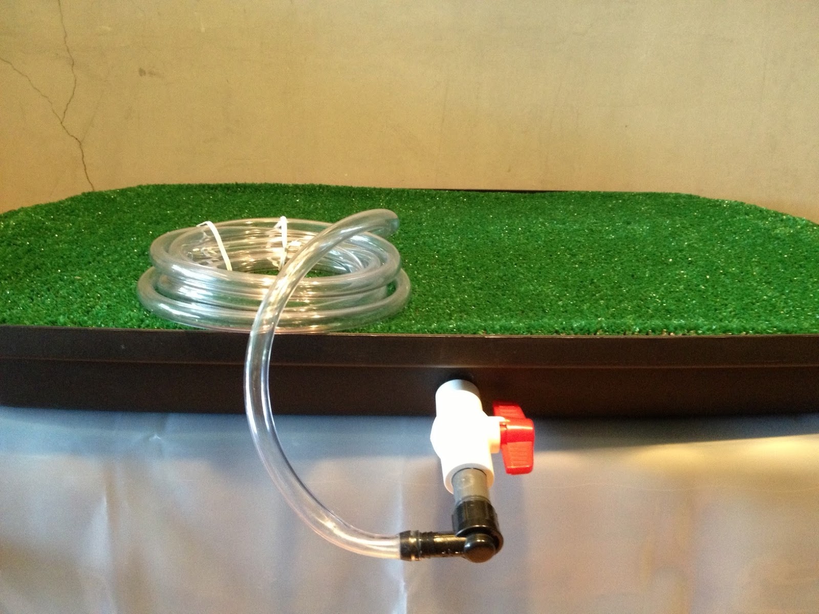 The Best Indoor Dog Potty The Pawsome FourSprayHead Self Cleaning