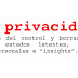Tu Privacidad Depende Del Control Y Borrado De Datos, Estados Latentes, Datos Semi Personales E “Insights”