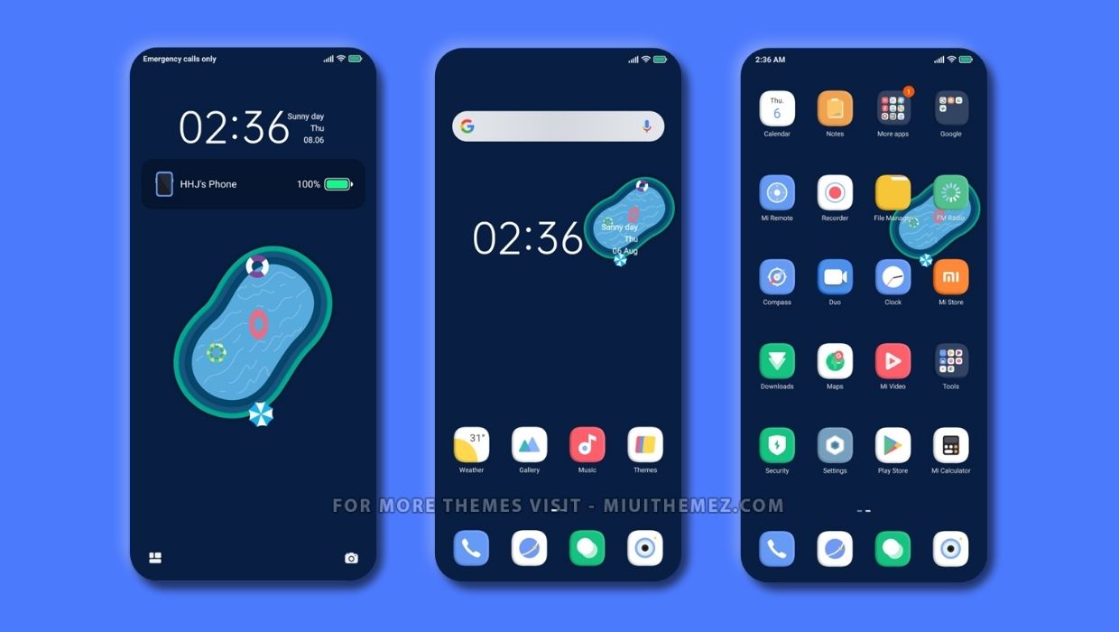 Summer Rigg MIUI Theme Summer Rigg MIUI Theme