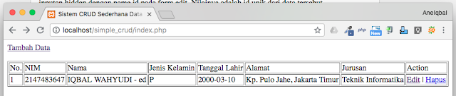 cara membuat crud dengan php dan mysql untuk pemula cara membuat crud dengan php dan mysql untuk pemula