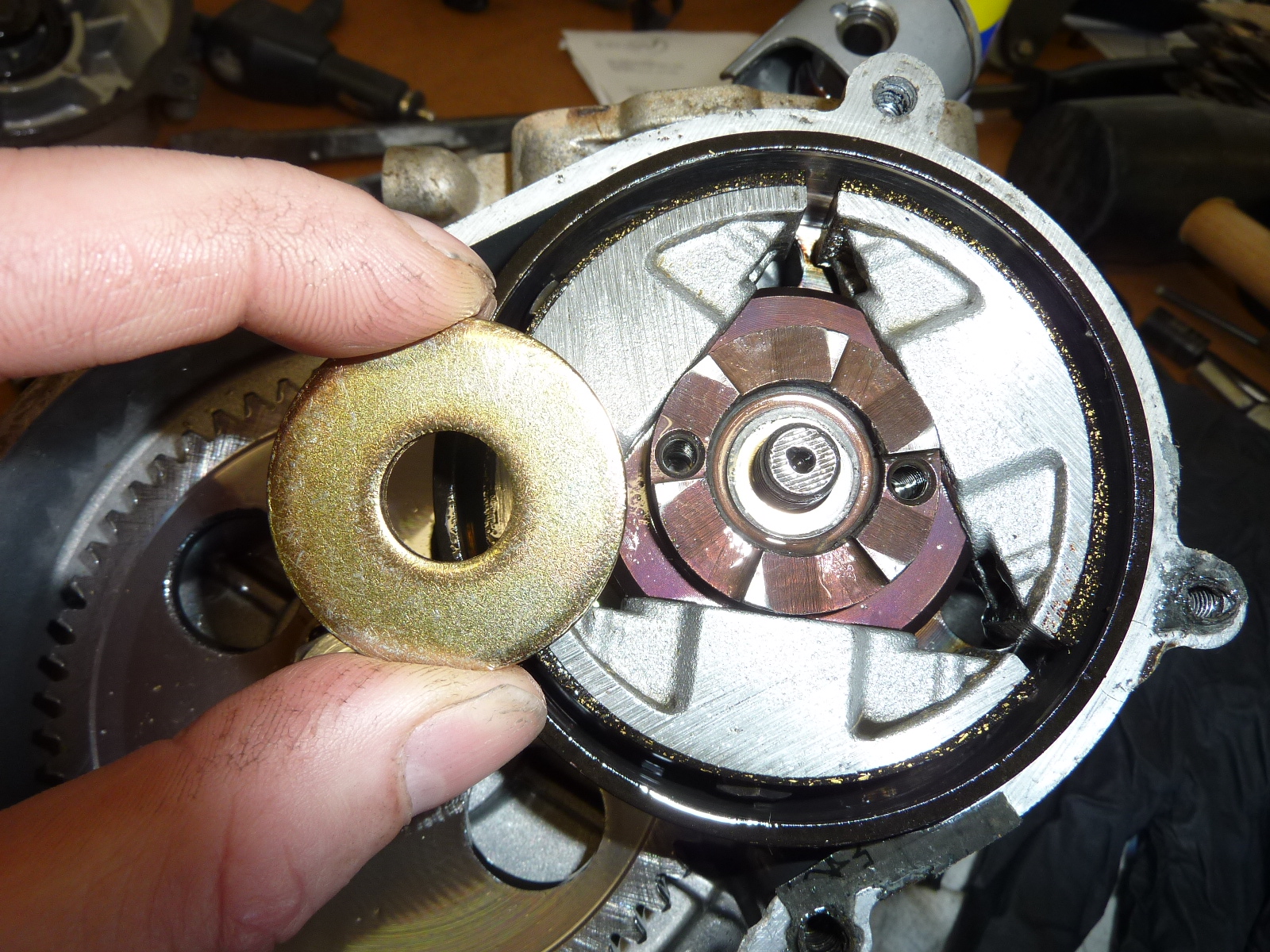 KTM 50 MINI ADVENTURE CLUTCH REMOVAL Wroc?awski Informator