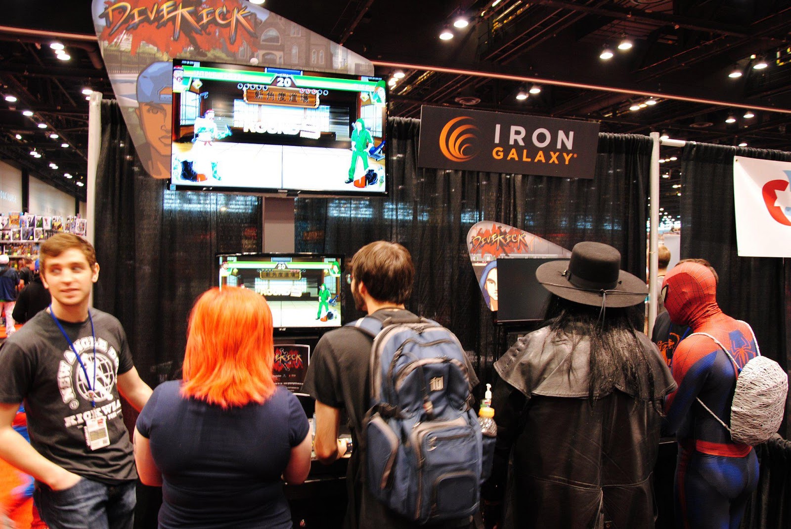 C2E2 Spotlight Iron Galaxy Studios' Divekick! The Mustached Crusader C2E2 Spotlight Iron Galaxy Studios' Divekick! The Mustached Crusader