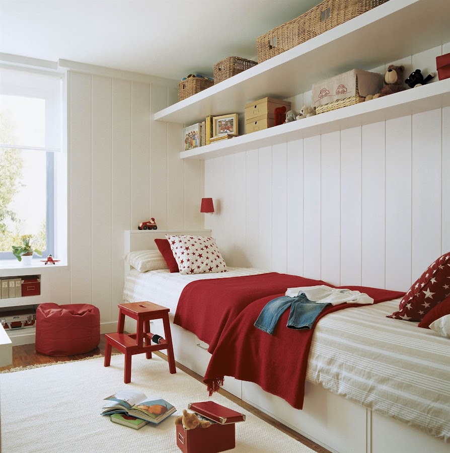 Amueblar una habitación infantil compartida