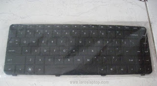 Jual Keyboard Compaq CQ42 Black - dari depan