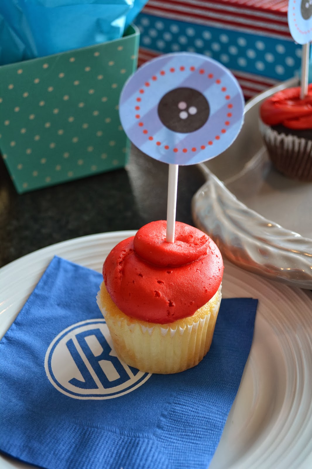 Monograms 'n Mud Family Friday {Pinstripes Party}